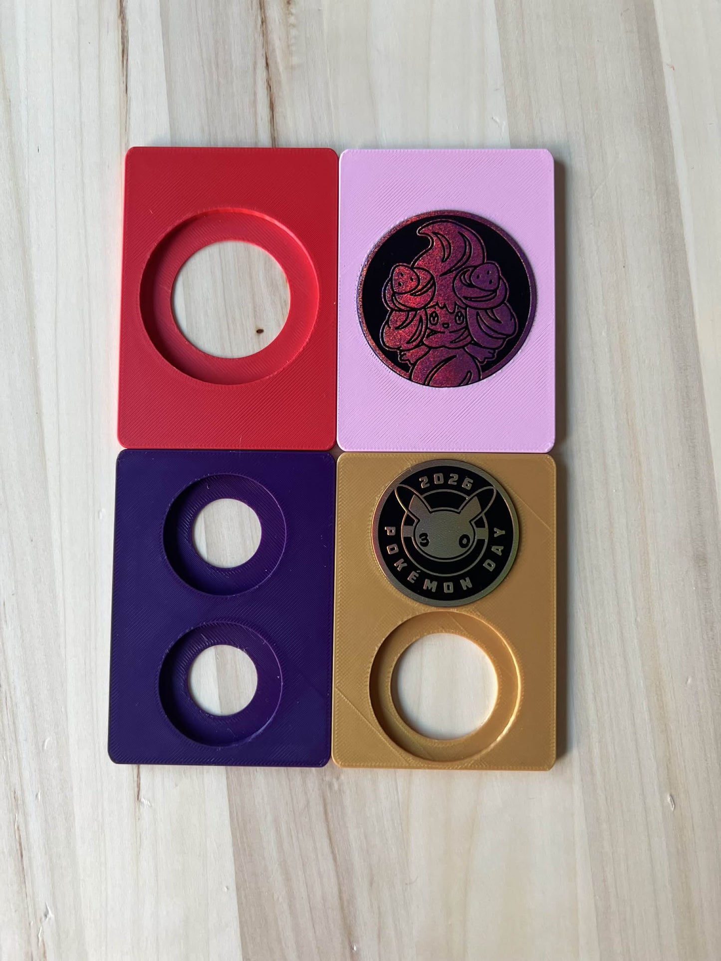 Coinsleeves! 6 coinsleeves per order! 2 of each size!
