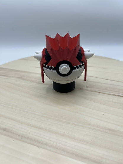 3D printed pokeballs! All kind of variations!