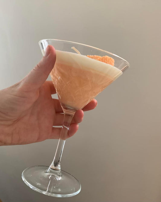 Mandarin cocktail! 🍊candle
