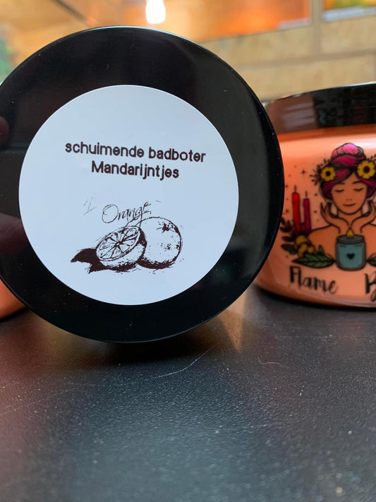 Foaming bath butter Mandarins