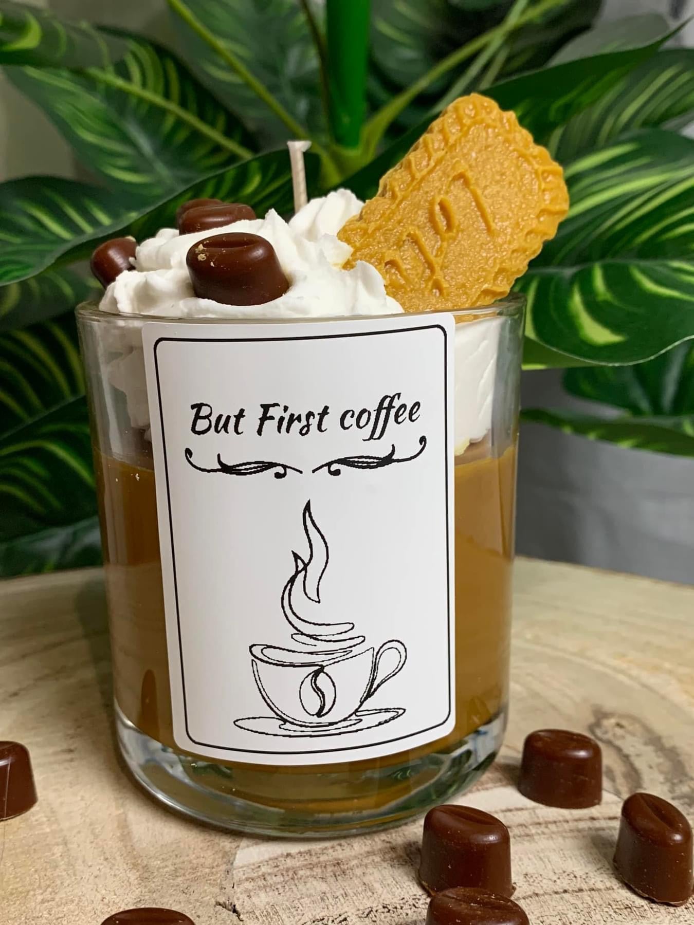 But First Coffee Candle