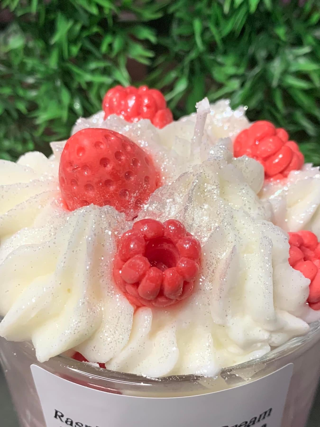Raspberry Swirl Dream Candle