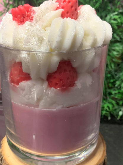 Raspberry Swirl Dream Candle