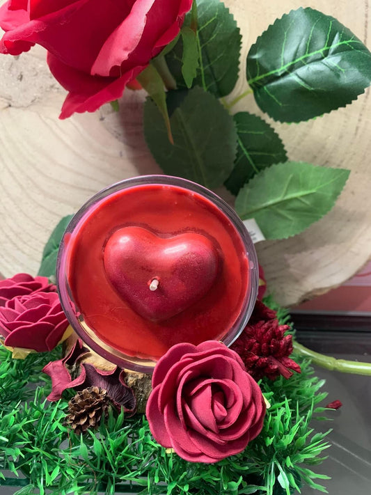 Sweet Sugar Heart candle