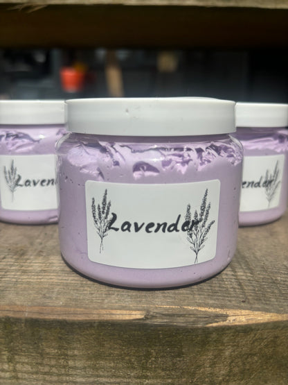 Foaming bathbutter lavender