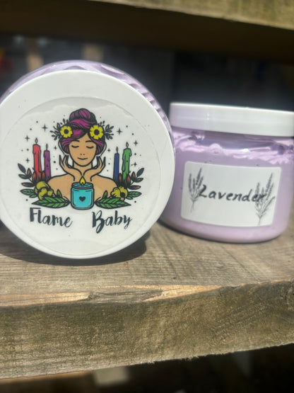 Foaming bathbutter lavender