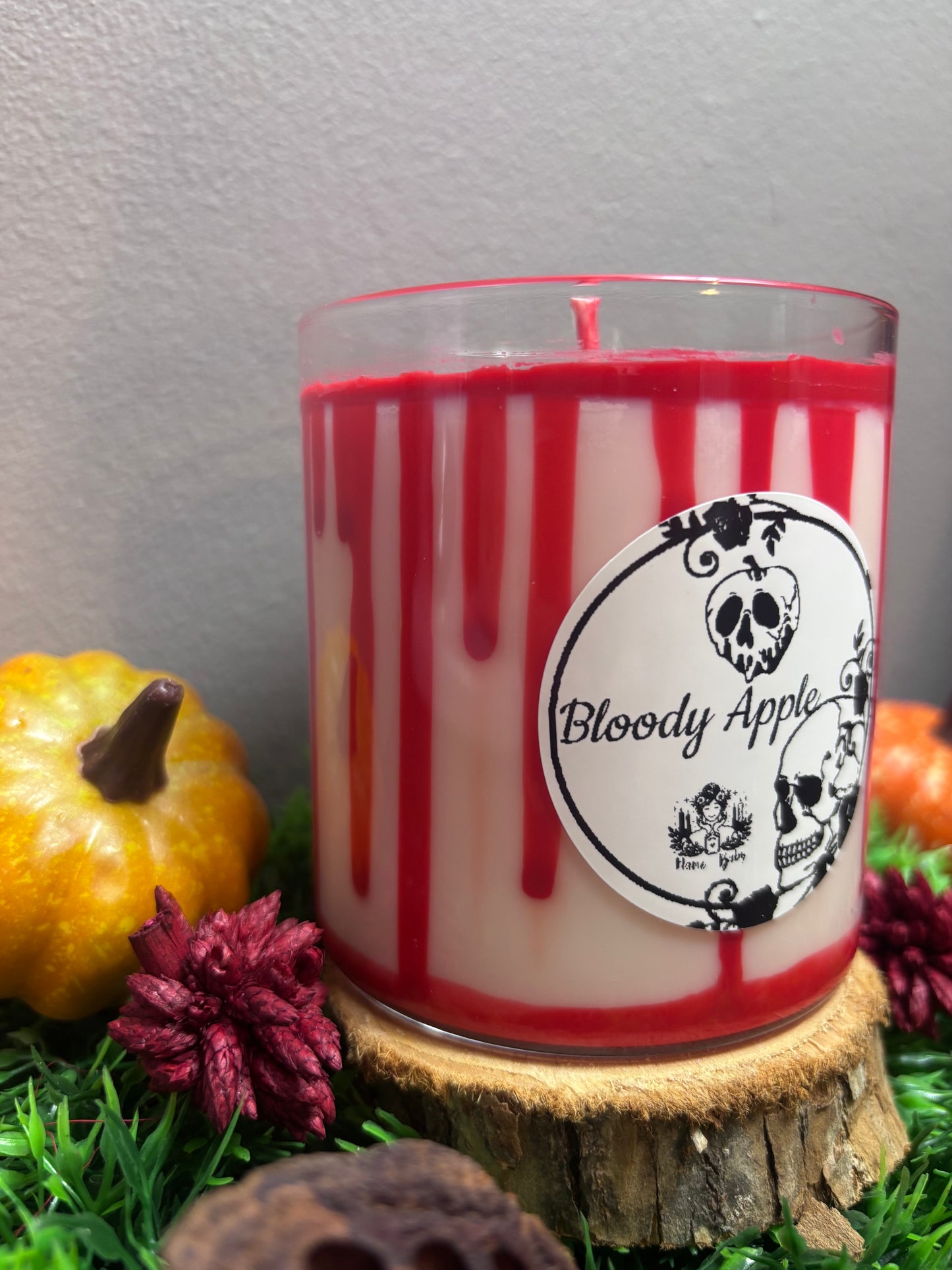 Bloody Apple 🍎🩸
( seasonal candle)
