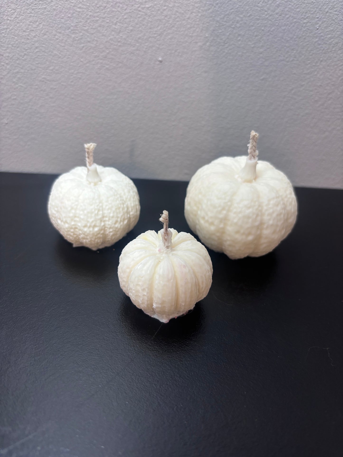 Small pumpkin candles 🎃