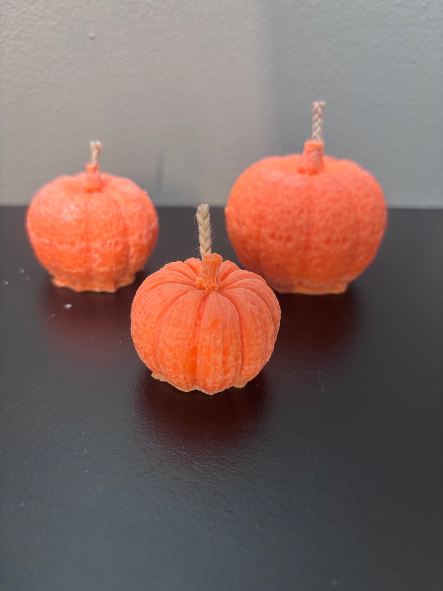 Small pumpkin candles 🎃
