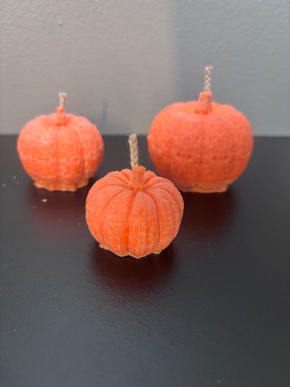 Small pumpkin candles 🎃