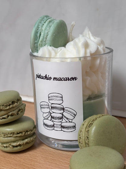 macarons pistacchio