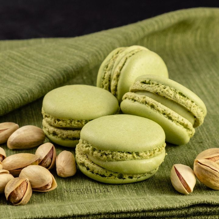 macarons pistacchio