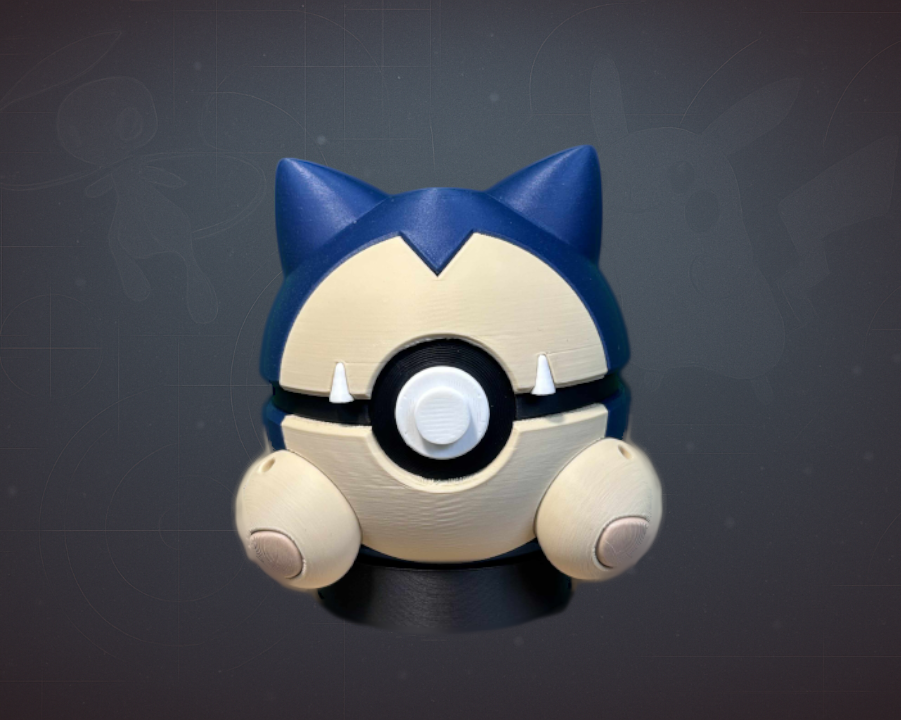 3D printed pokeballs! All kind of variations!